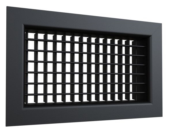 Baillindustrie - Grille soufflage double deflexion - Dimensions grilles DD300X100